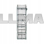 Мини балконная садовая теплица 5 полок Kalmia II фольгированная 70 x 50 x 190 см